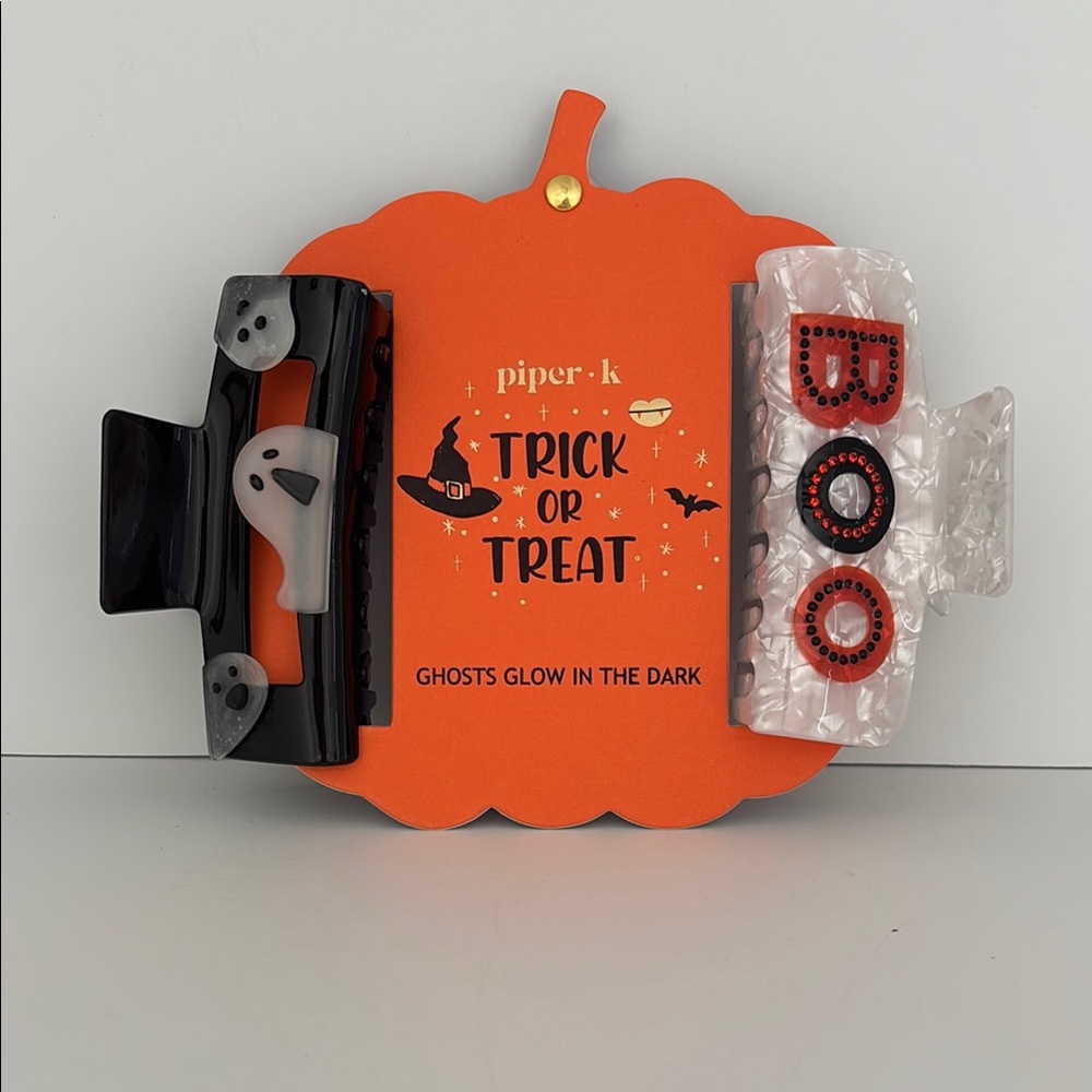Piper K Halloween Hair Clips Set